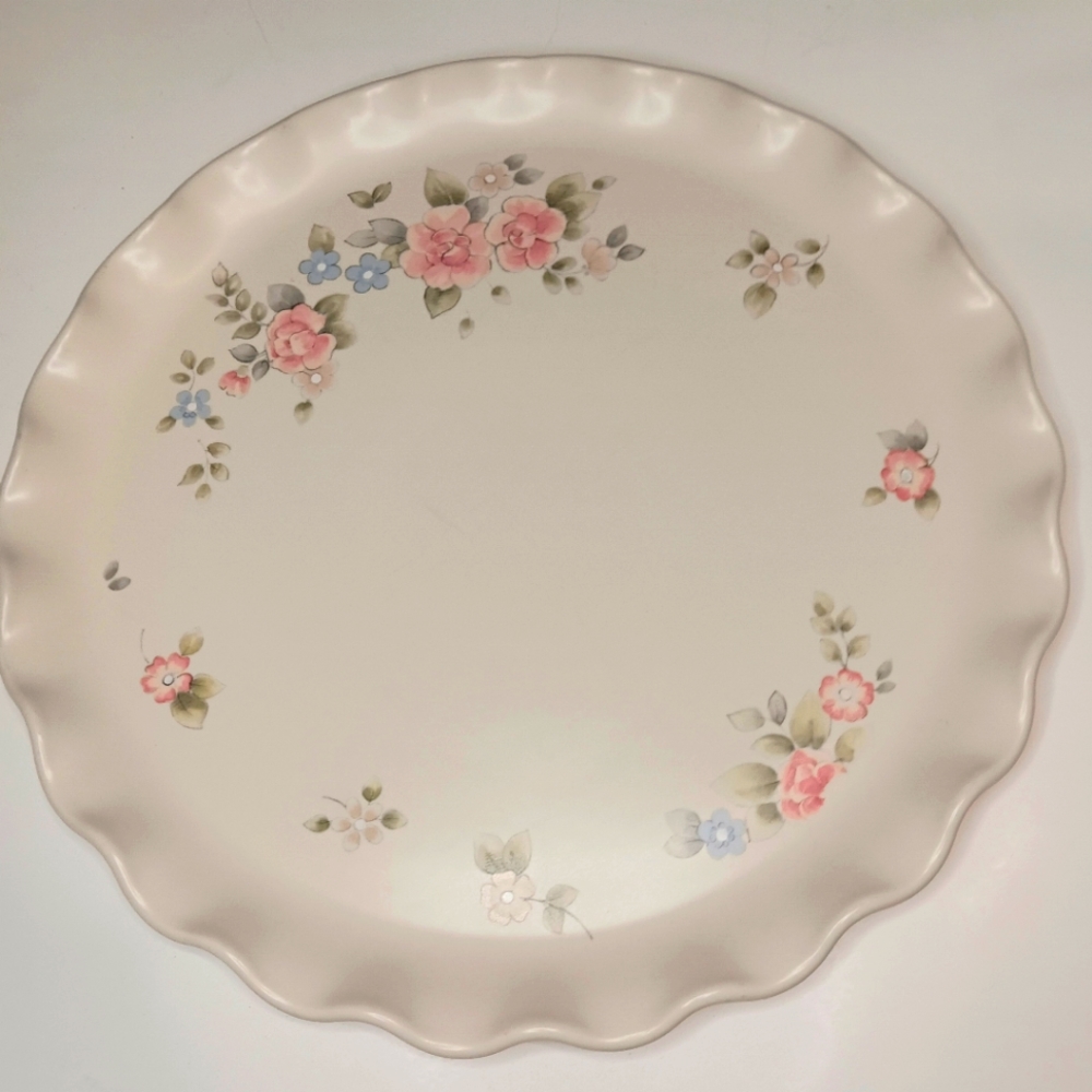 Pfaltzgraff Tea Rose Pie Plate